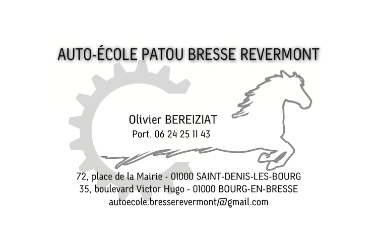 Logo Auto-Ecole Patou Bresse Revermont